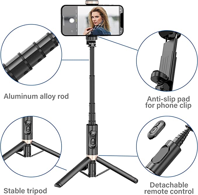 Mobilife Selfie Stick Tripod for Mobile Phone with Reinforced