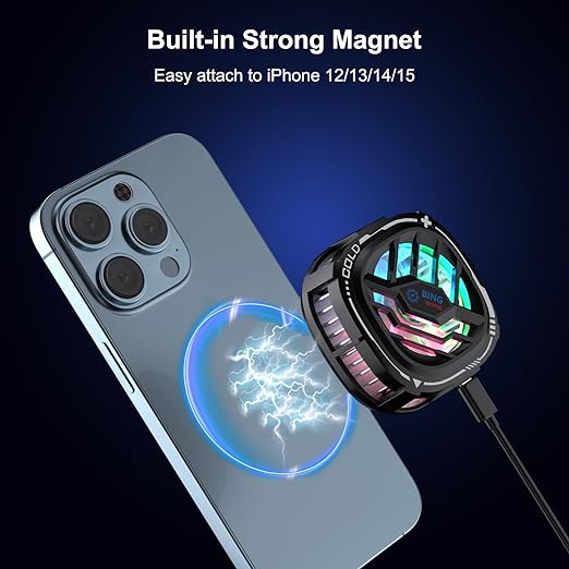 MOBILIFE Mobile Cooler, 15W High Power Magnetic Phone Cooler with