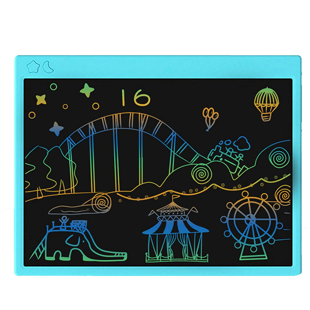 Proffisy 16 Inch Rechargeable Colorful LCD Writing Pad(Blue)