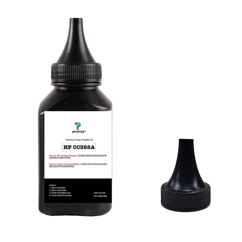 88a Powder Proffisy Toner Powder For HP 88A/CC388A Cartridge (80g, Pack of 3 ...