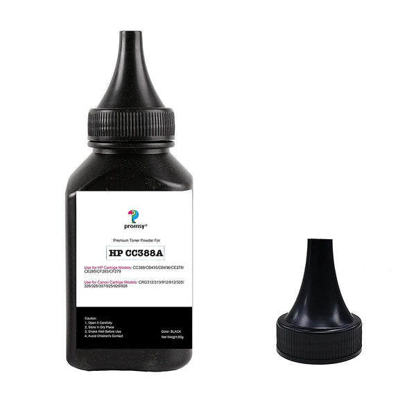 Proffisy 78A Toner Powder for HP CE278A Cartridge(80gm, Pack of 1)