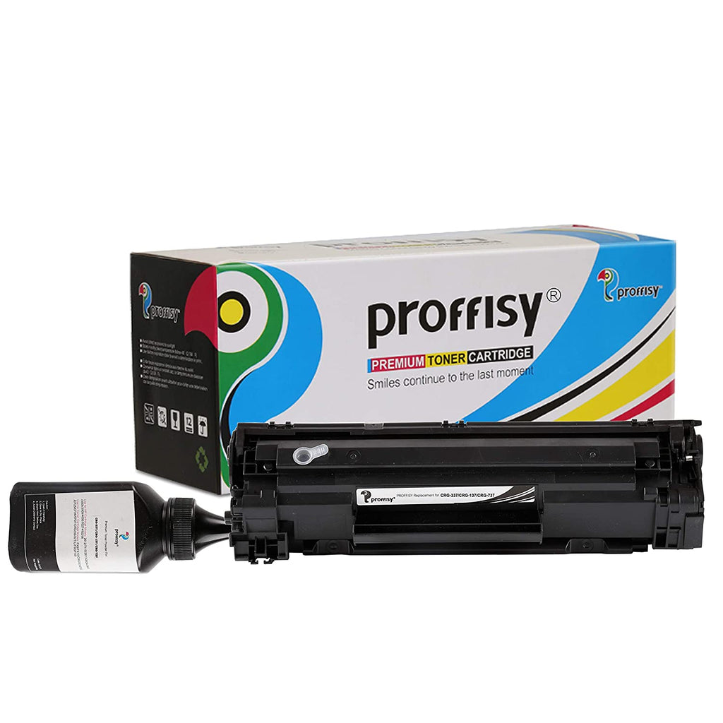 Proffisy 737 Toner Cartridge for Canon CRG 737(Easy Refill)