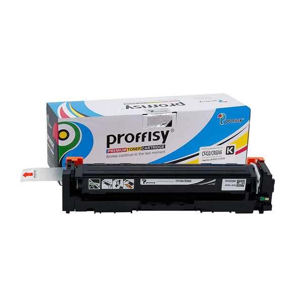 Proffisy Toner Cartridge for HP CF410A(Black-1pc)