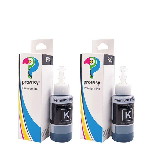 Proffisy Ink Refill for Epson T664(2pcs Black)