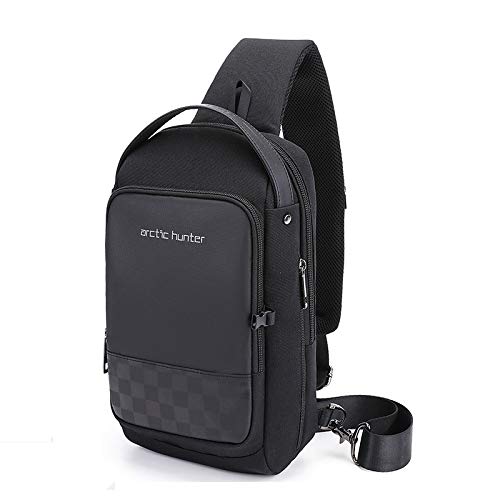 Arctic Hunter XB00105 Messenger Sling Bag(Black)