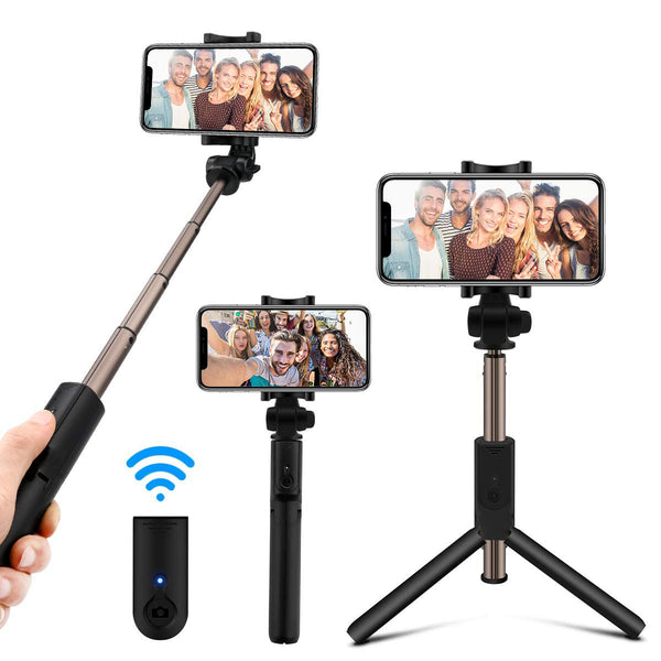 Mobilife K07 Bluetooth Extendable Selfie Stick(Black)