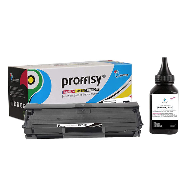 Proffisy D111S Easy Refill Toner Cartridge(Indian Version +Toner Powder)