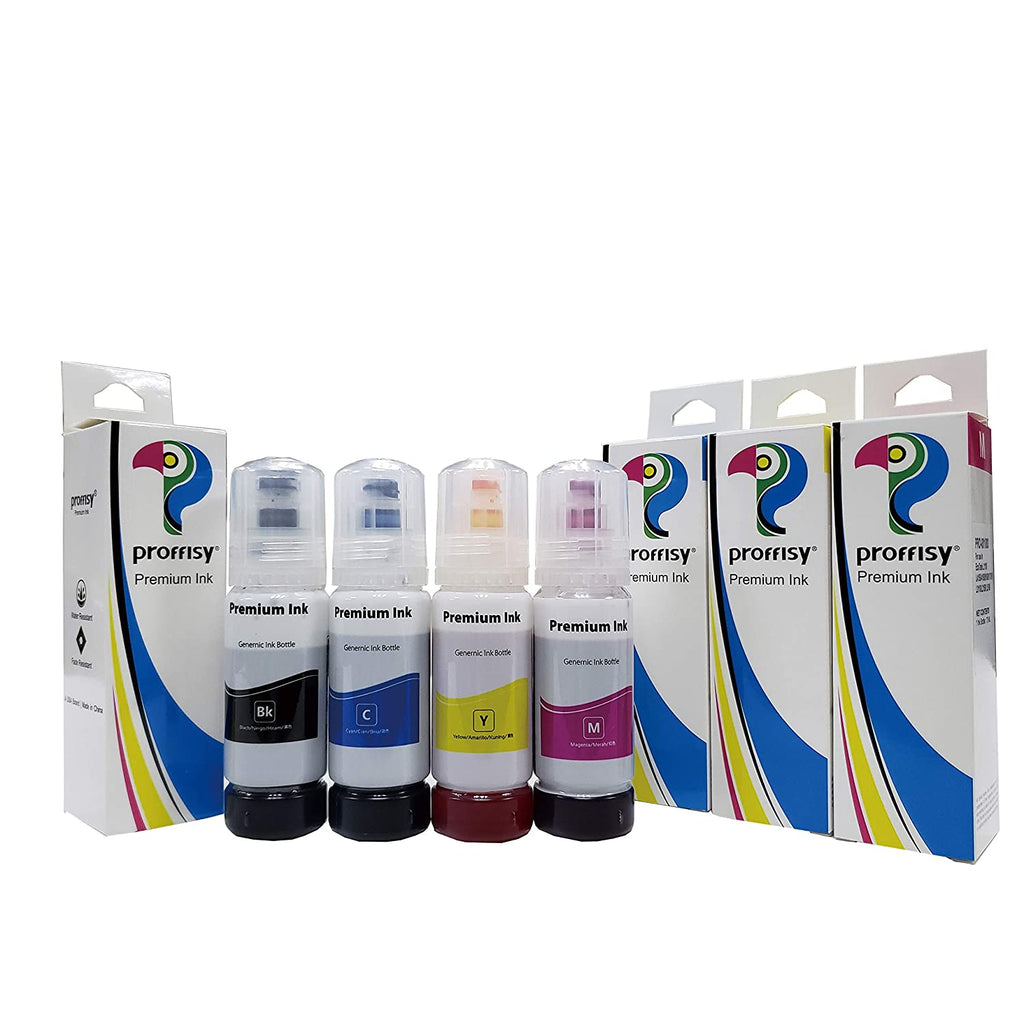 Proffisy L3115 Ink Refill for Epson 001 003(4  Colors)