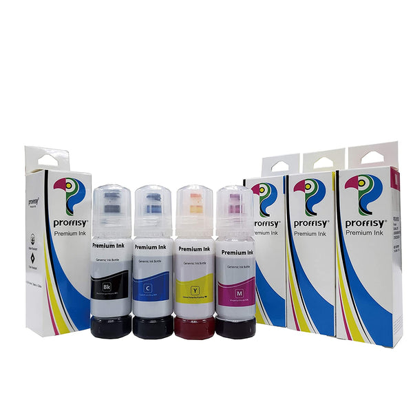 Proffisy L3110 Ink Refill for Epson 001 003(4 Colors)