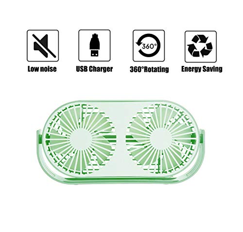 Hoteon F-Best 4.6 Inch Mini USB Desk Fan(Green)