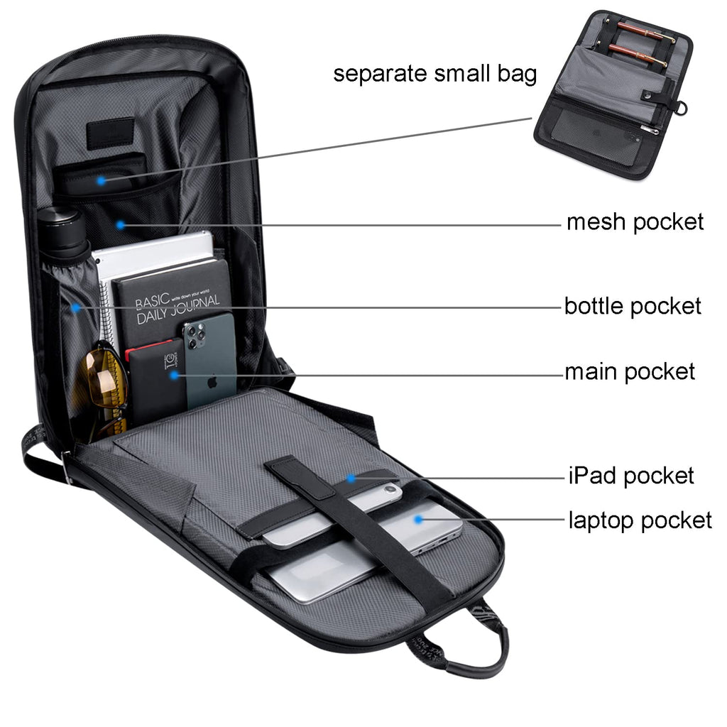 backpacks for men laptop bikin g Arctic Hunter Anti-theft Laptop Backpack with Customs Lock and Separat – Hoteonlife