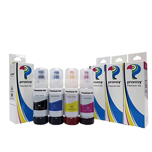 Proffisy Ink Refill for Epson 001 003(4 Colors)