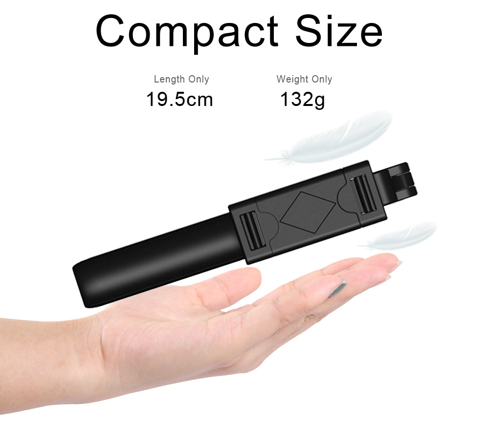 Mobilife K07 Bluetooth Extendable Selfie Stick(Black)