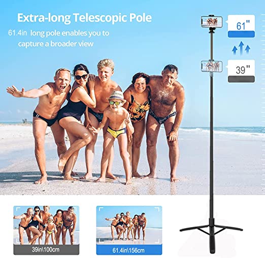 Mobilife Long Selfie Stick,Extra-long Selfie Stick with Large