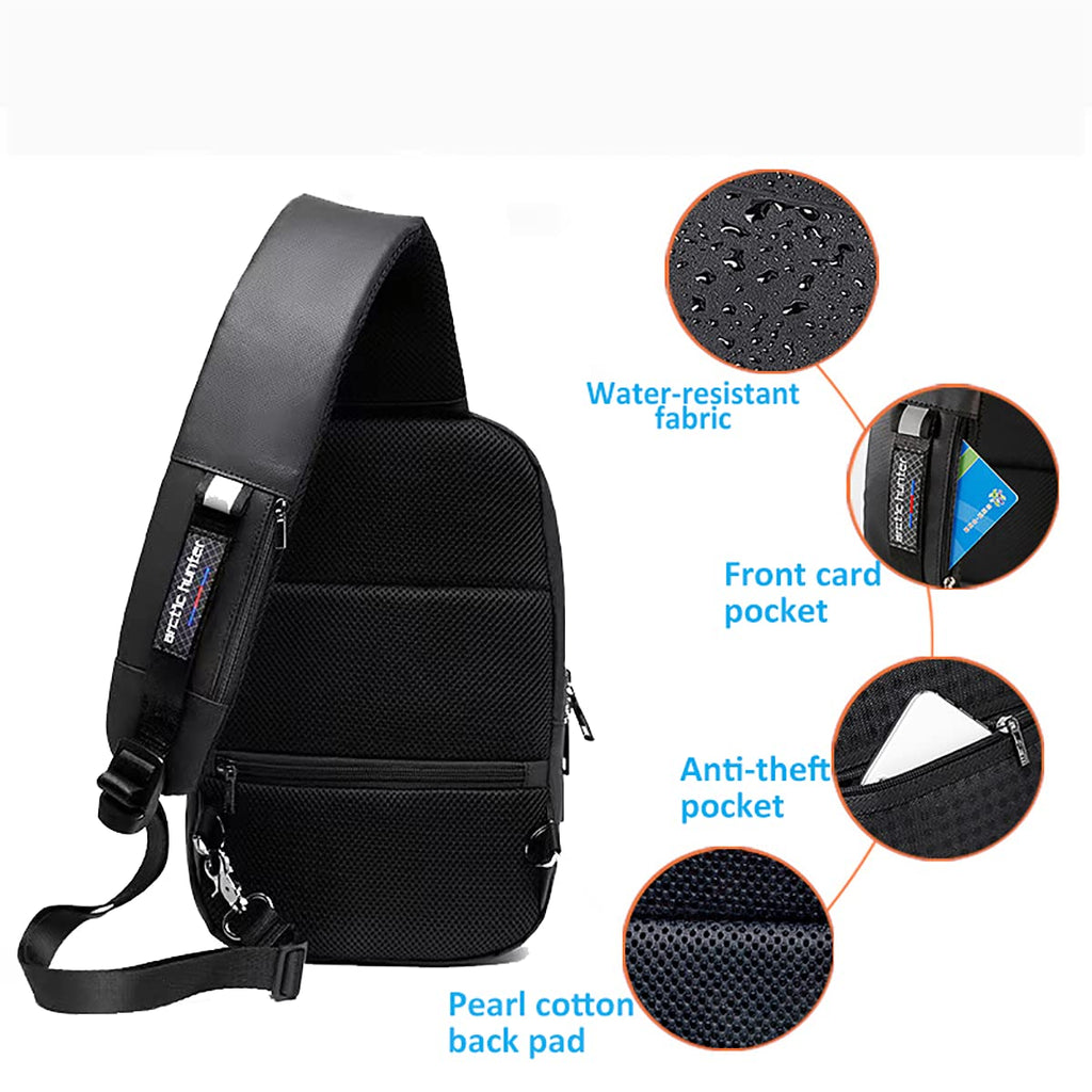 Shoulder bag sling bag for men women Crossbody chest bag