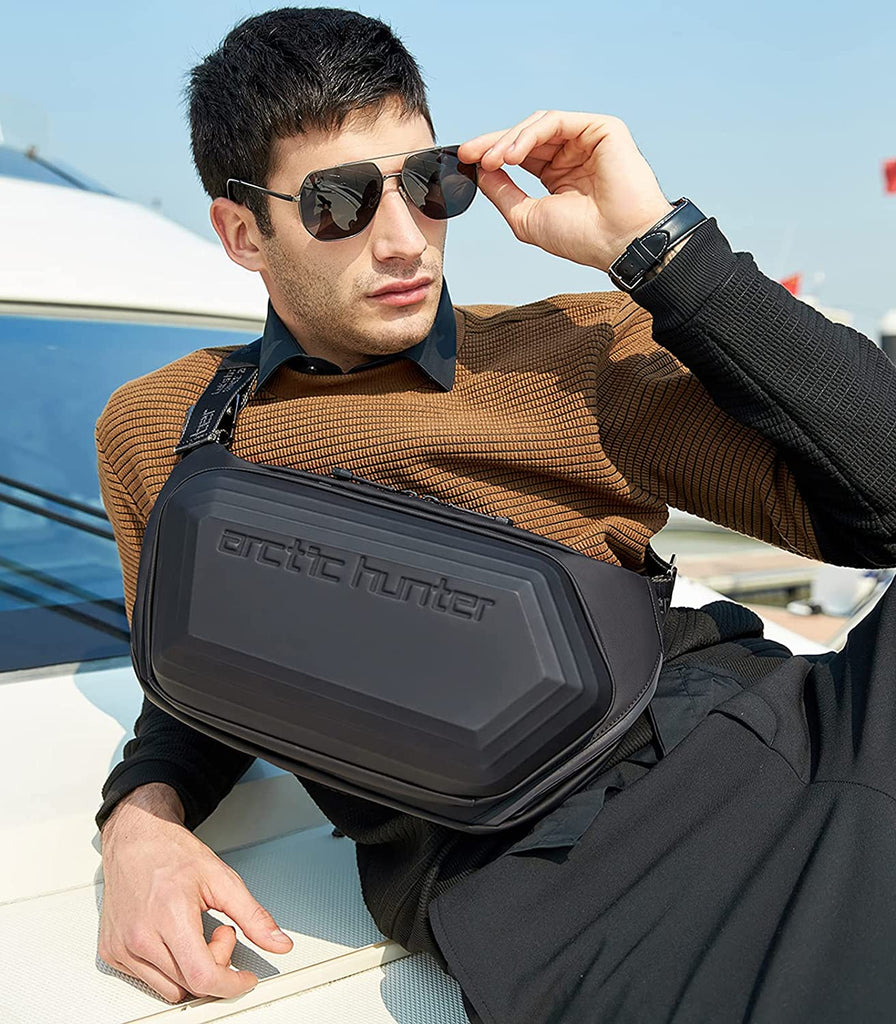 Men Sling Bag Single Shoulder Bag Crossbody Bag Wear-Resistant Oxford Bag  Adjustable Strap Shoulder Bag - Walmart.com