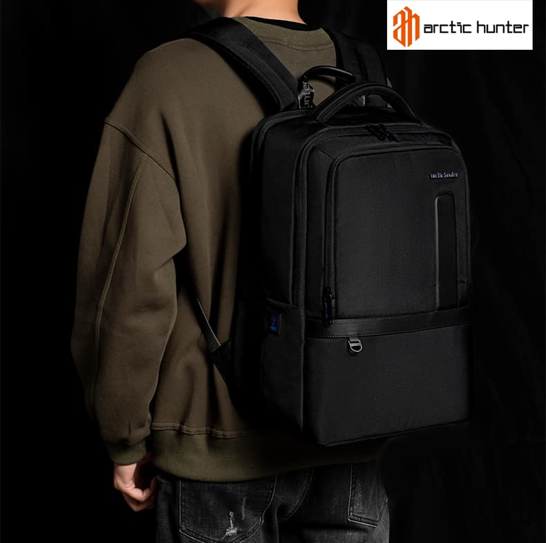 40 liter laptop backpacks Arctic Hunter Laptop Bag Expandable Backpack for 16 inch Lapotp 40L Tr – Hoteonlife