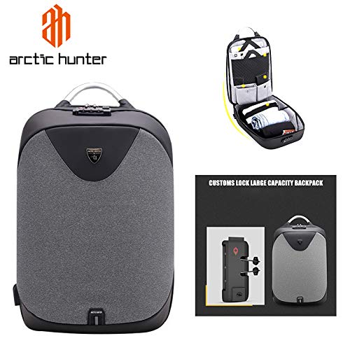 Arctic Hunter Laptop Bag Anti-Theft Backpack with Lock Water-resistant – Hoteonlife