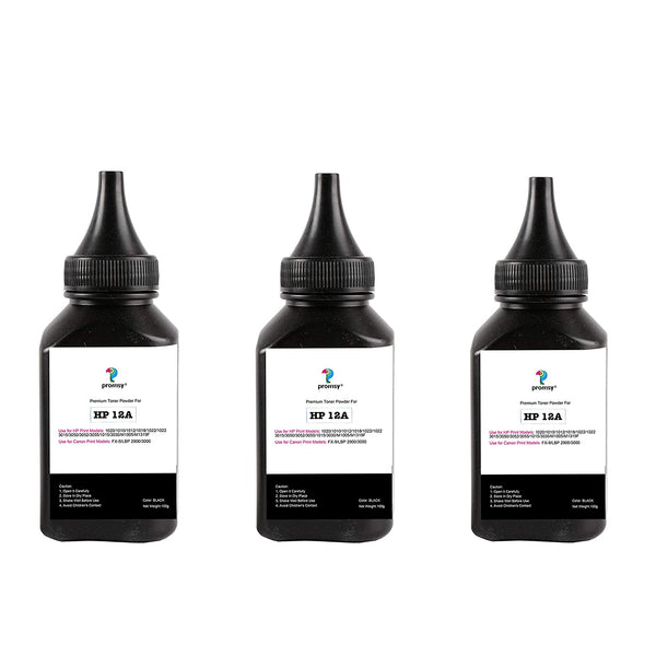 Proffisy 303 Toner Powder for Canon 303(Pack of 3)
