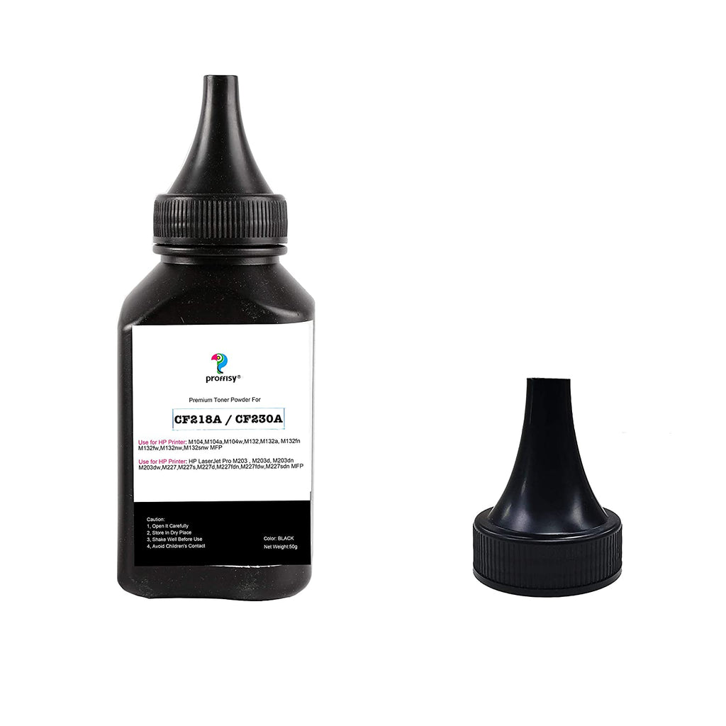 Proffisy 18A Toner Powder Refill(50gm, Black 1 Pc)